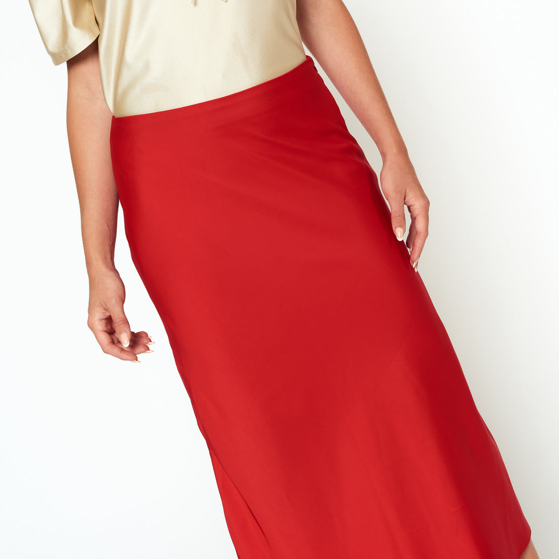 Falda Guadalupe Rojo