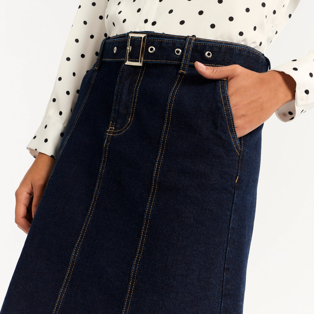 Falda Raia Azul
