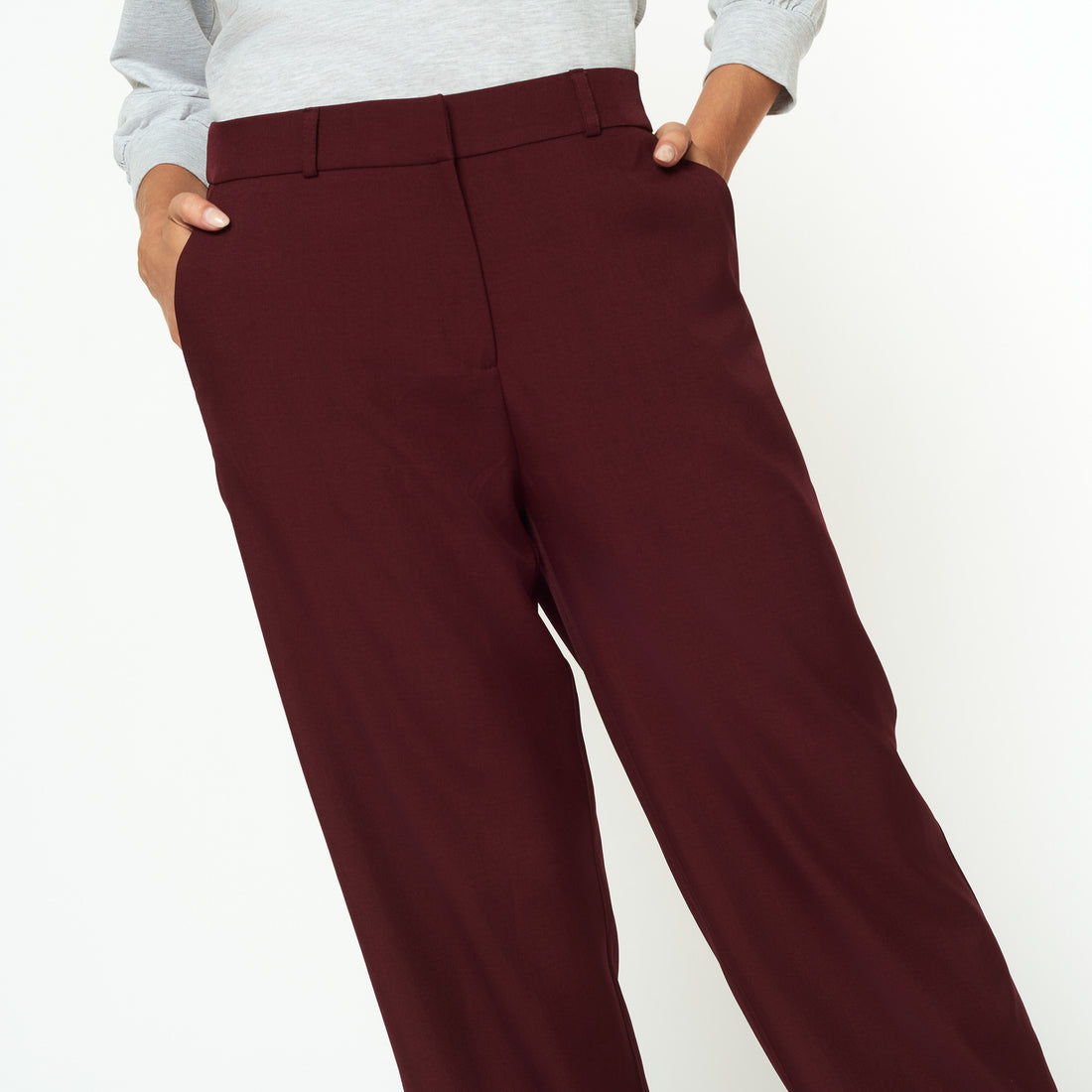 Pantalon Aixa Vino