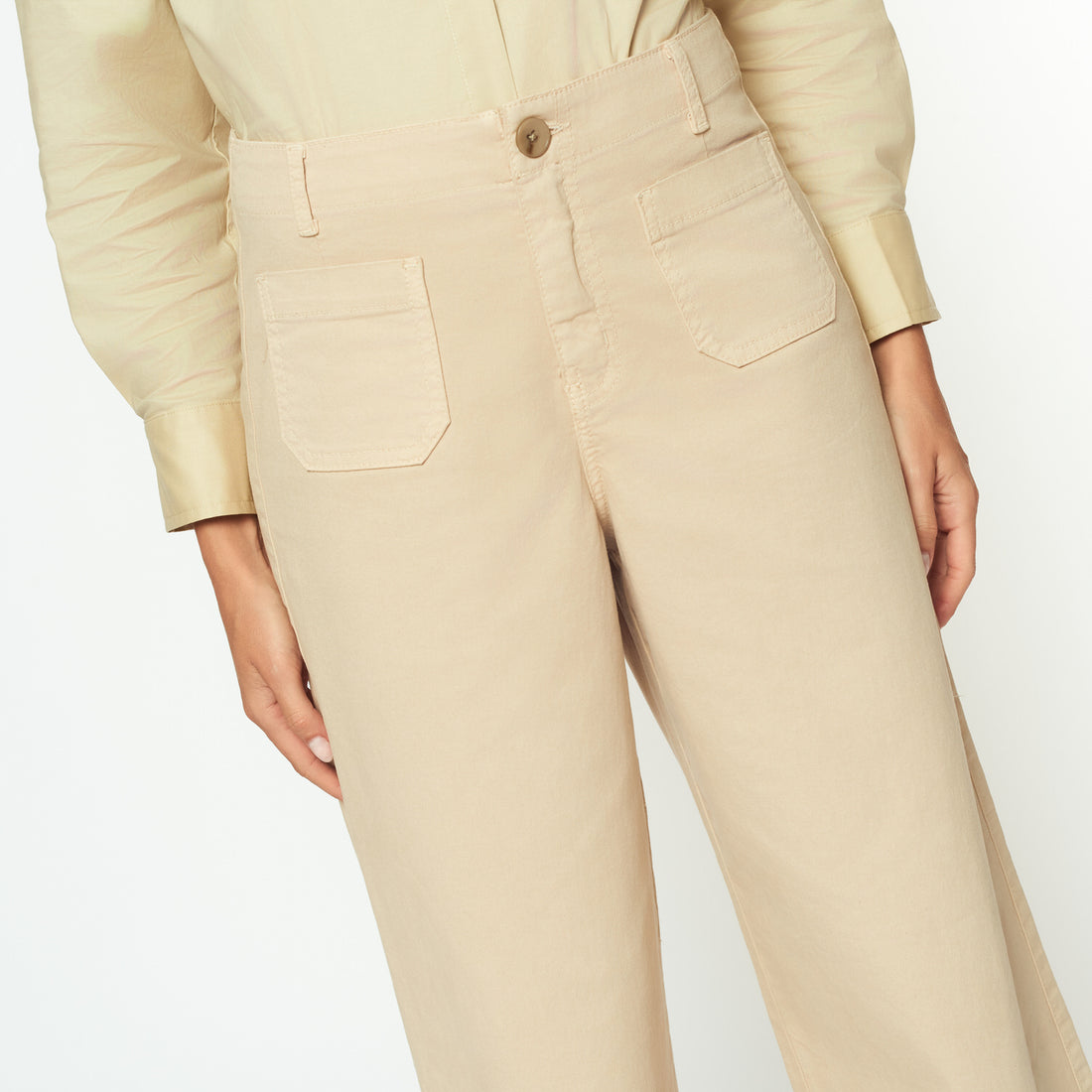 Pantalon Alaia Beige