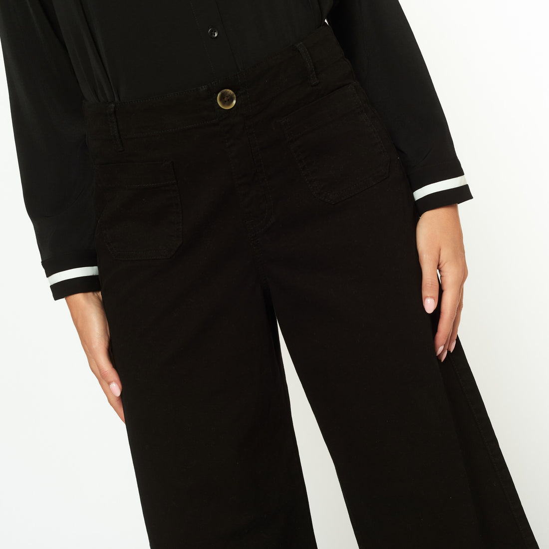 Pantalon Alaia Negro