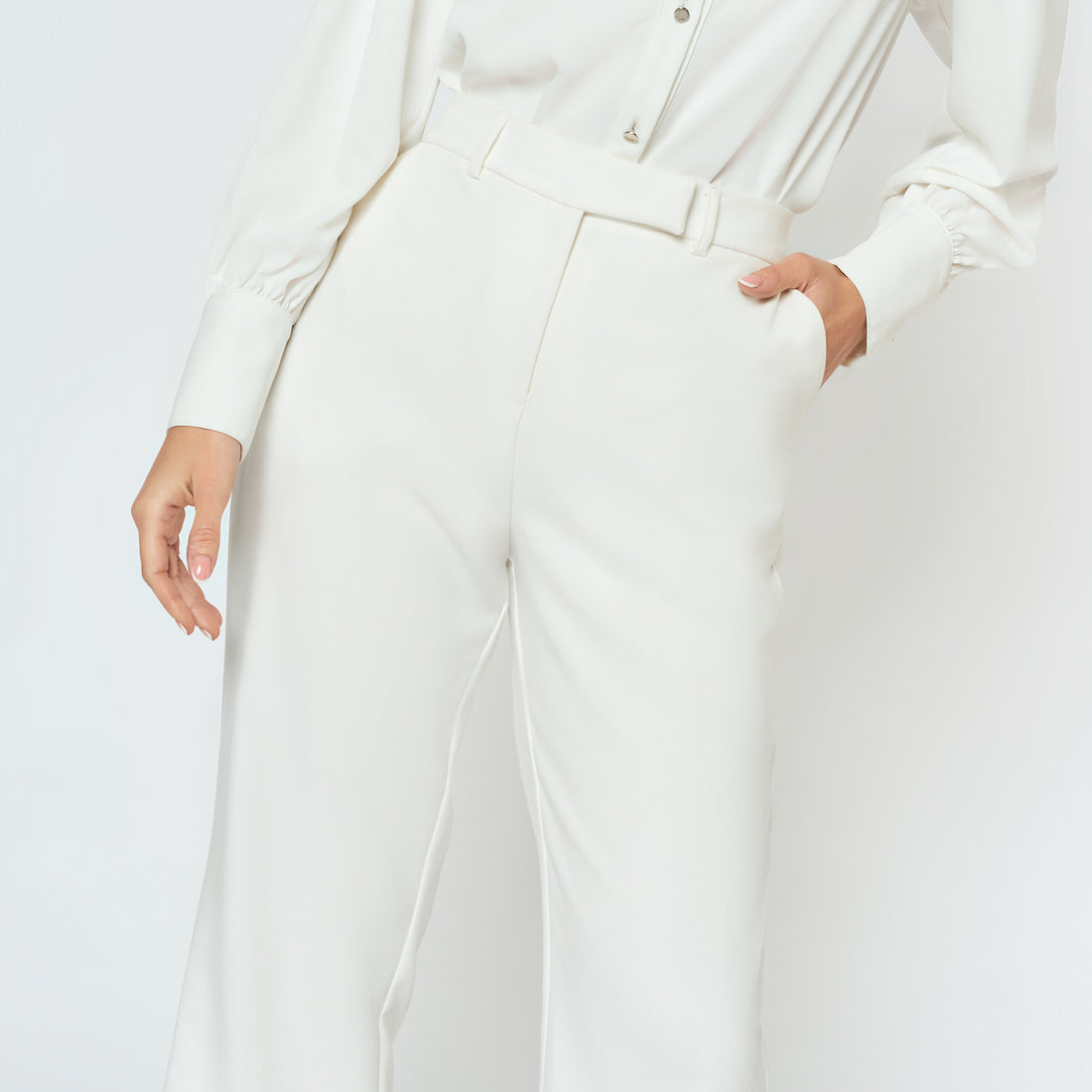 Pantalon Almendra Hueso