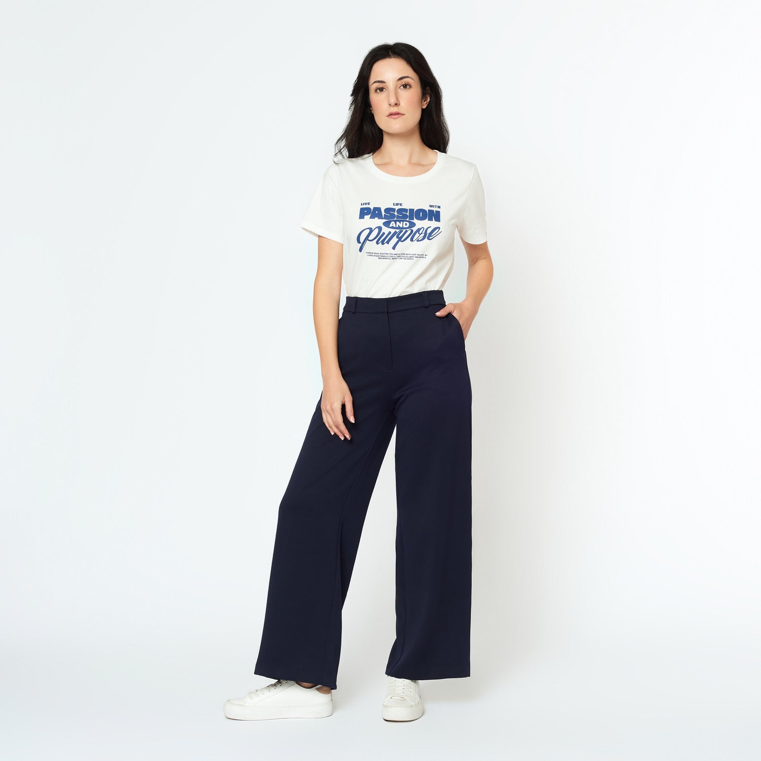 Pantalon Almudena Azul