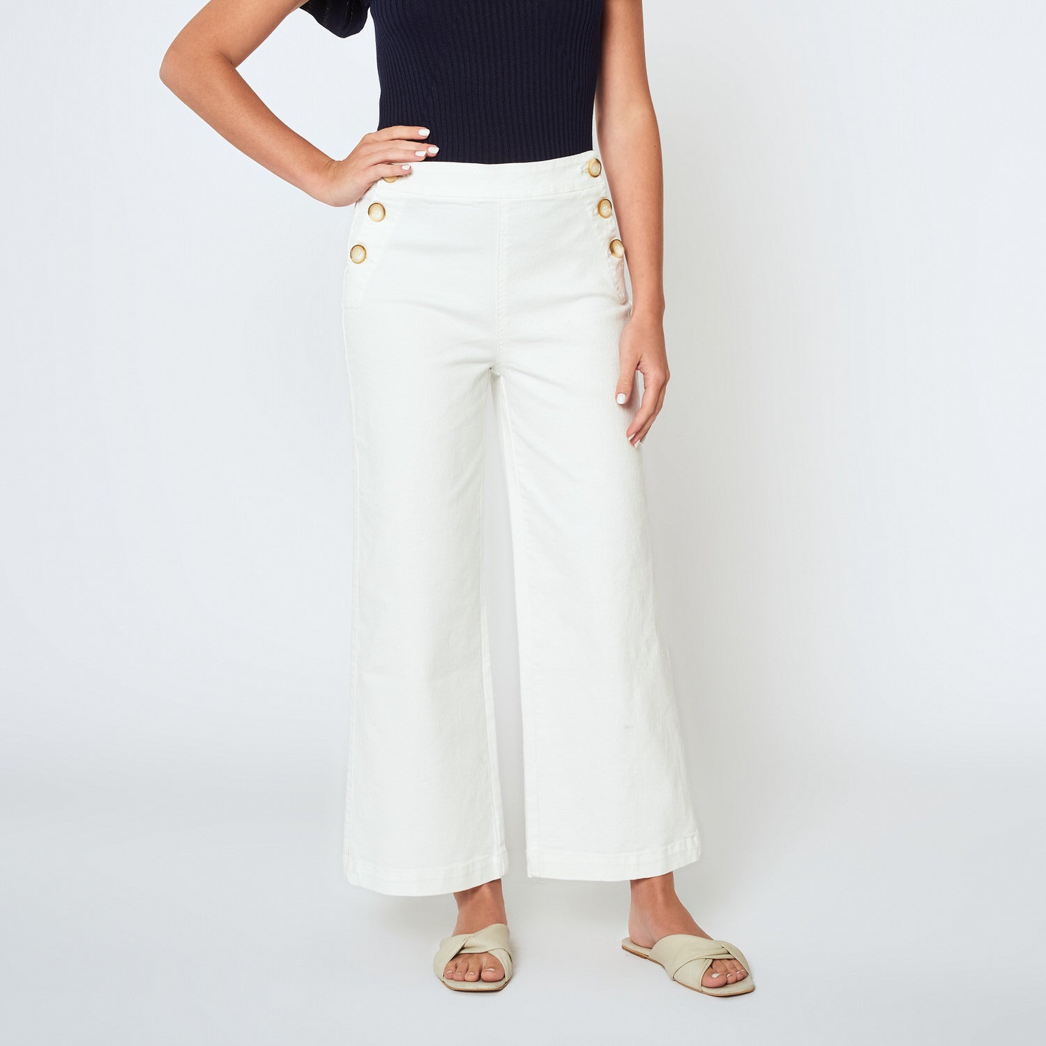 Pantalon Angora Crudo