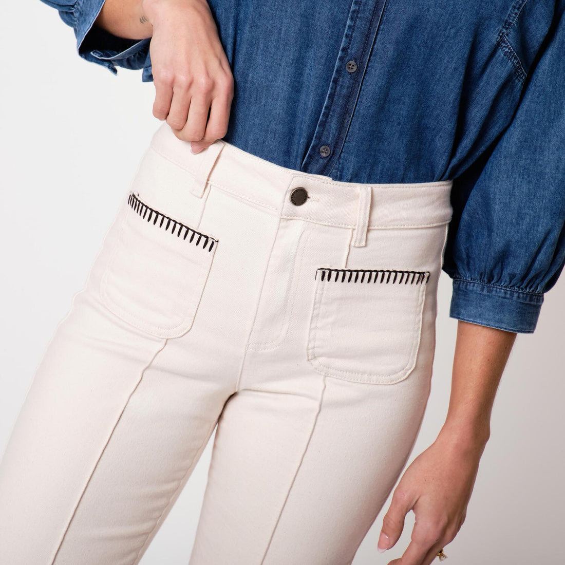 Pantalon Brina Crudo