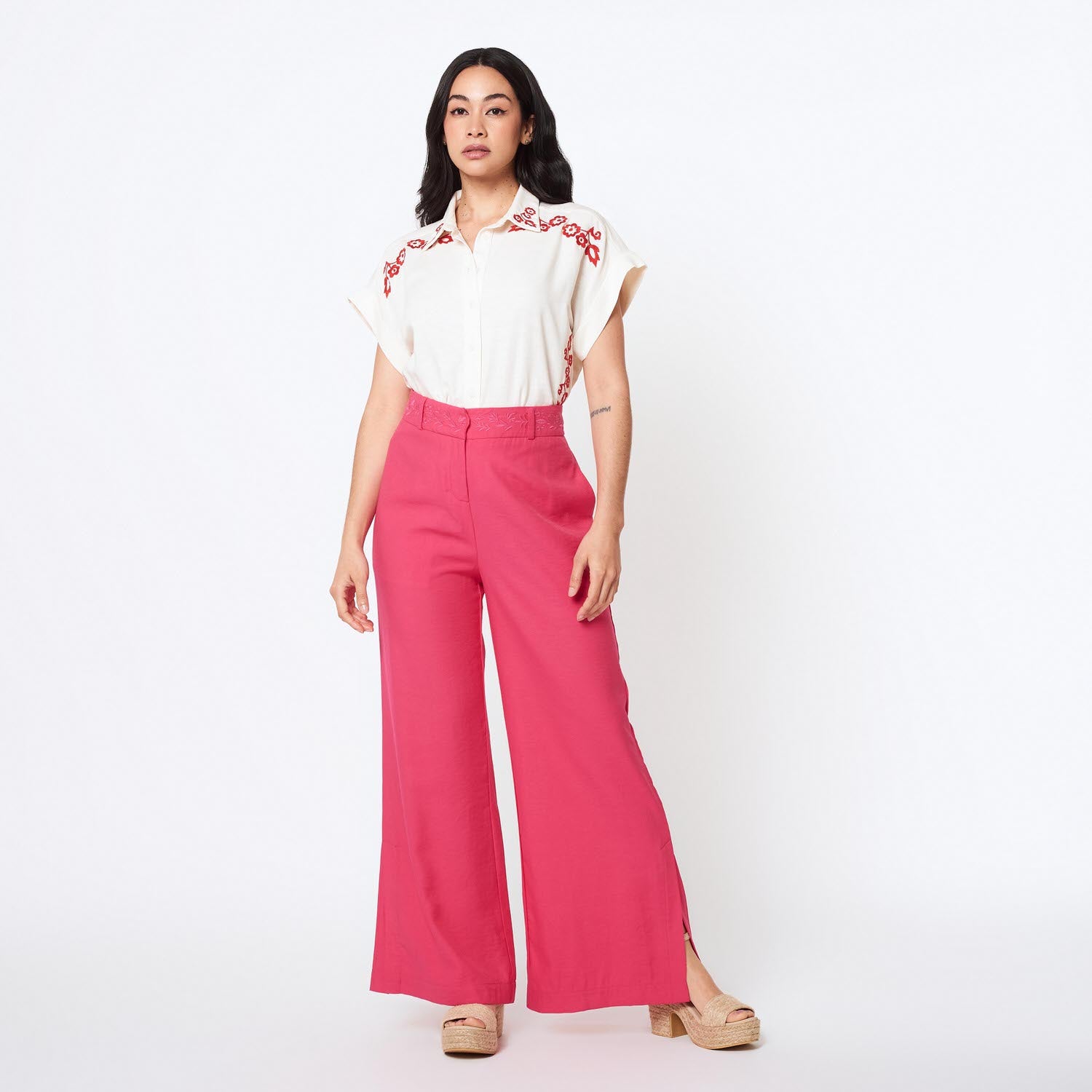 Pantalon Francheska Fucsia