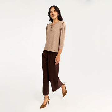 Pantalon Gisela Marron