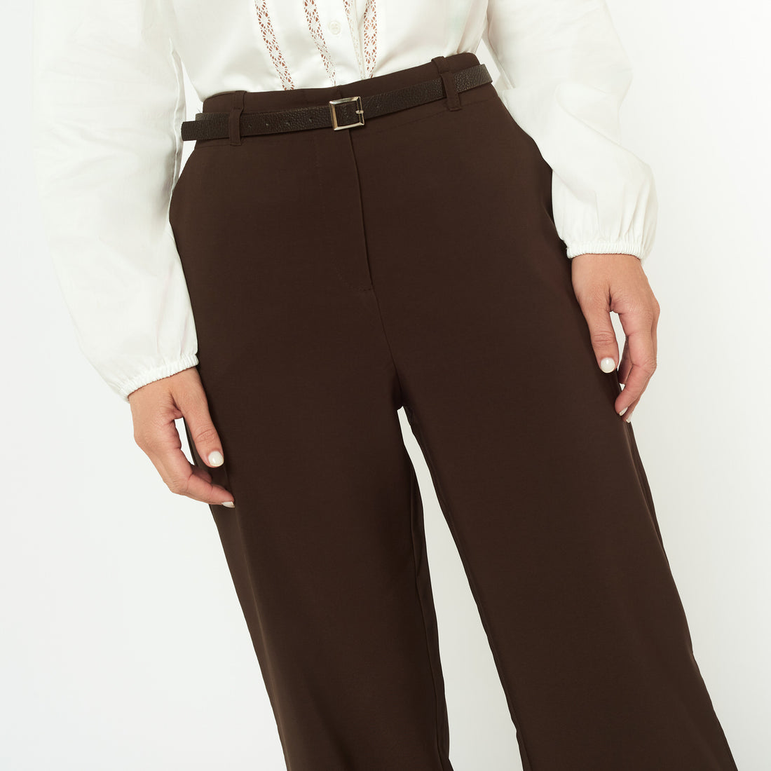 Pantalon Mar Marron