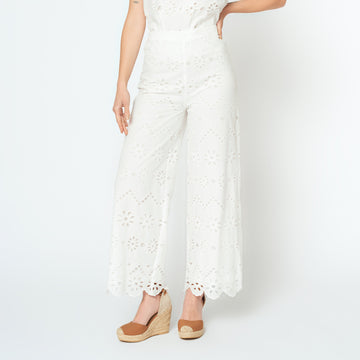 Pantalon Petra Hueso