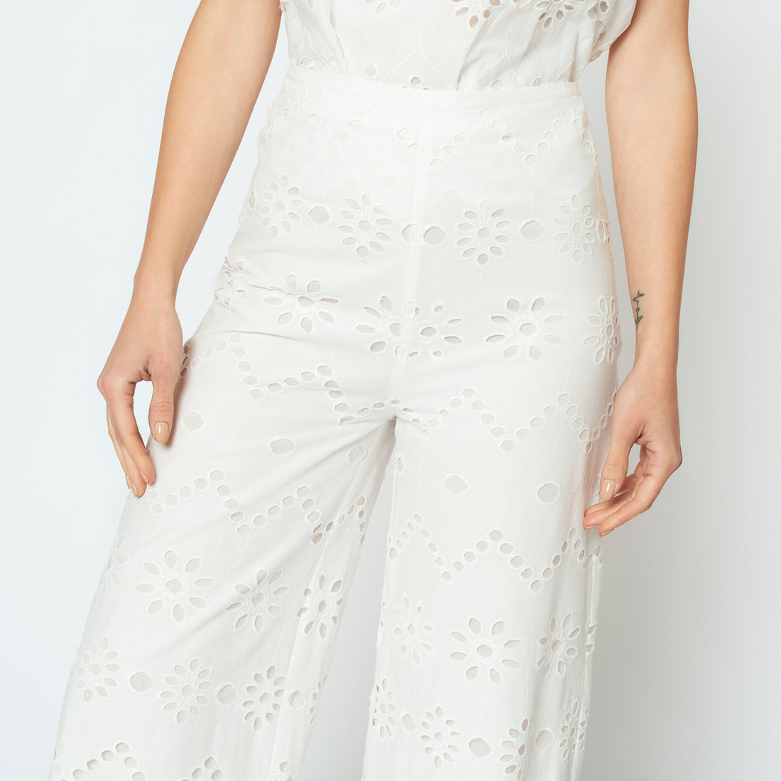 Pantalon Petra Hueso