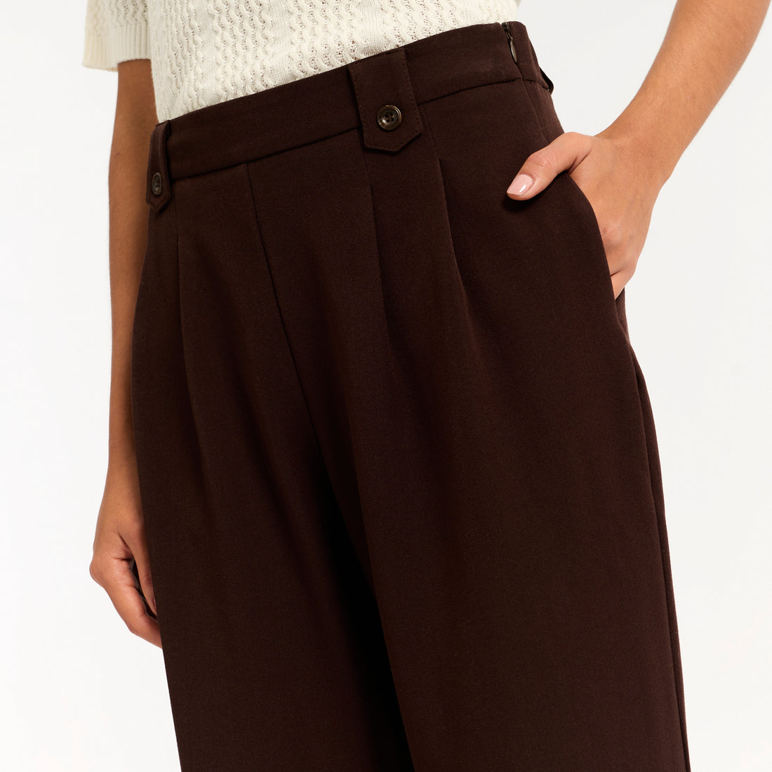 Pantalon Renata Marron