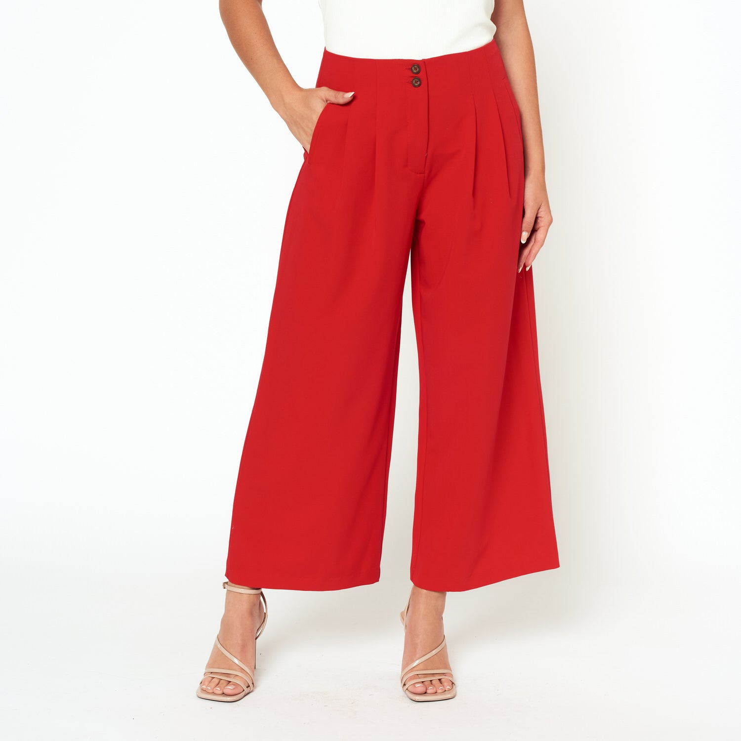Pantalon Susana Rojo