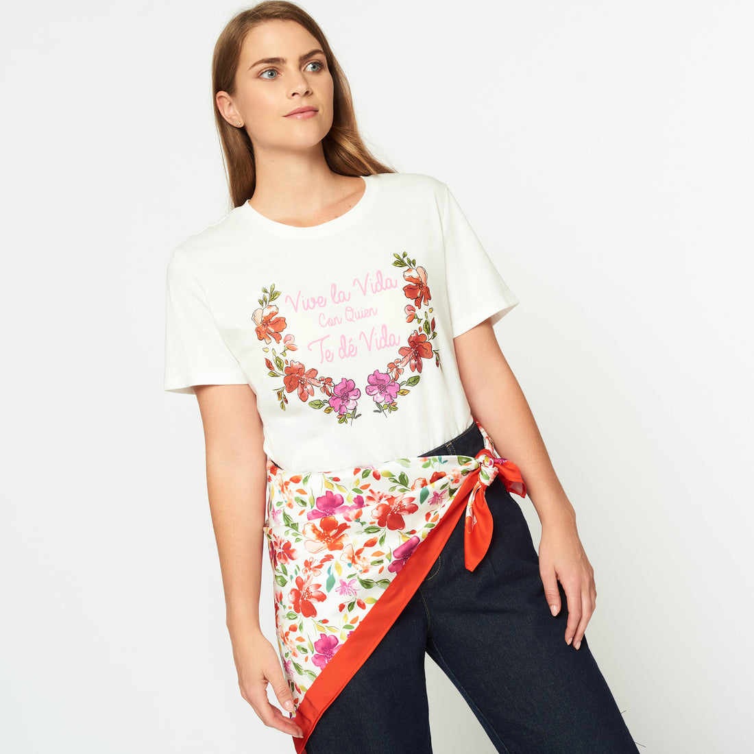 Pashmina Daniela Print