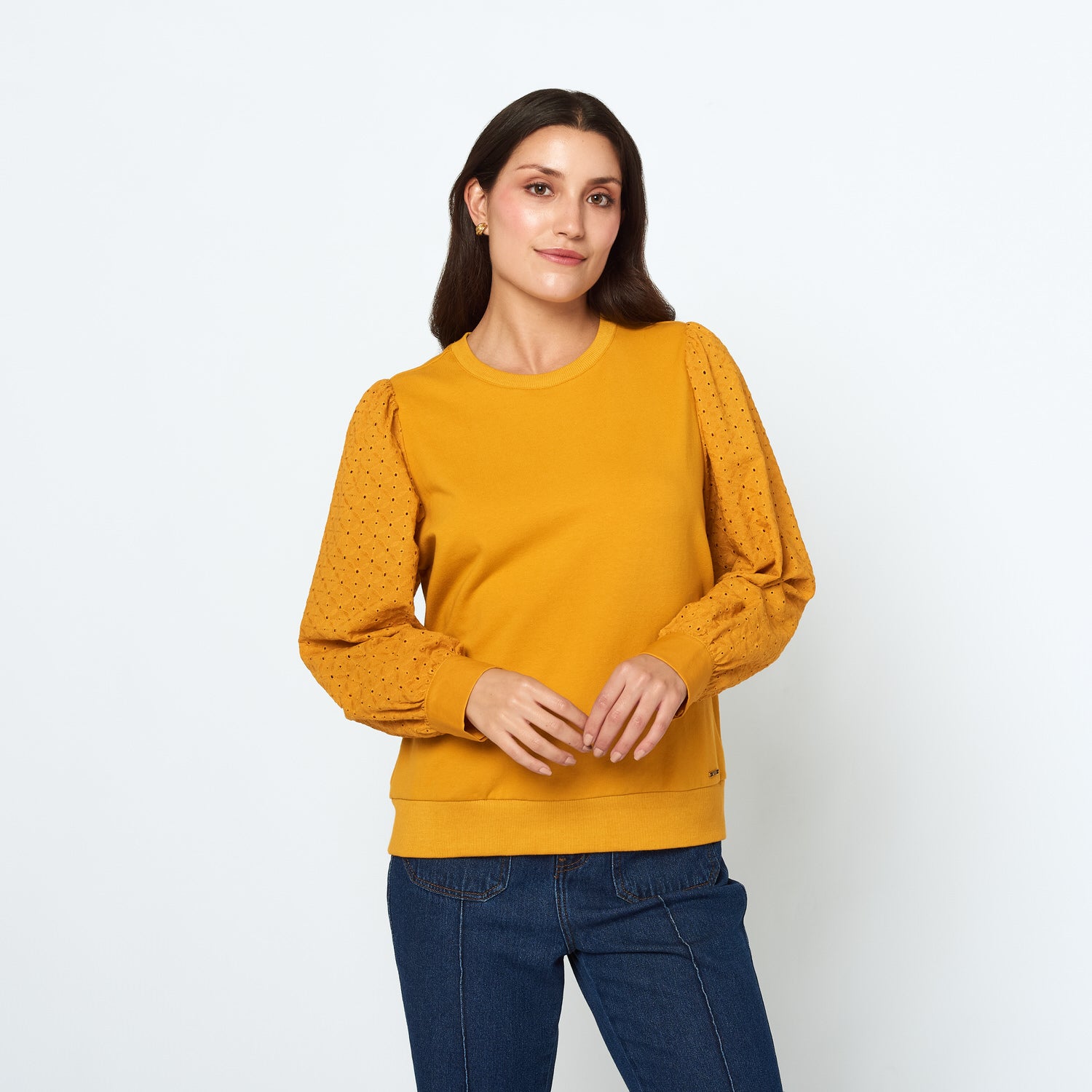 Polera Delfina Mostaza