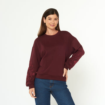 Polera Mariana Vino