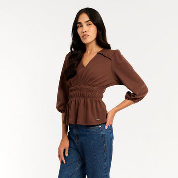 Polo Amanda Marron