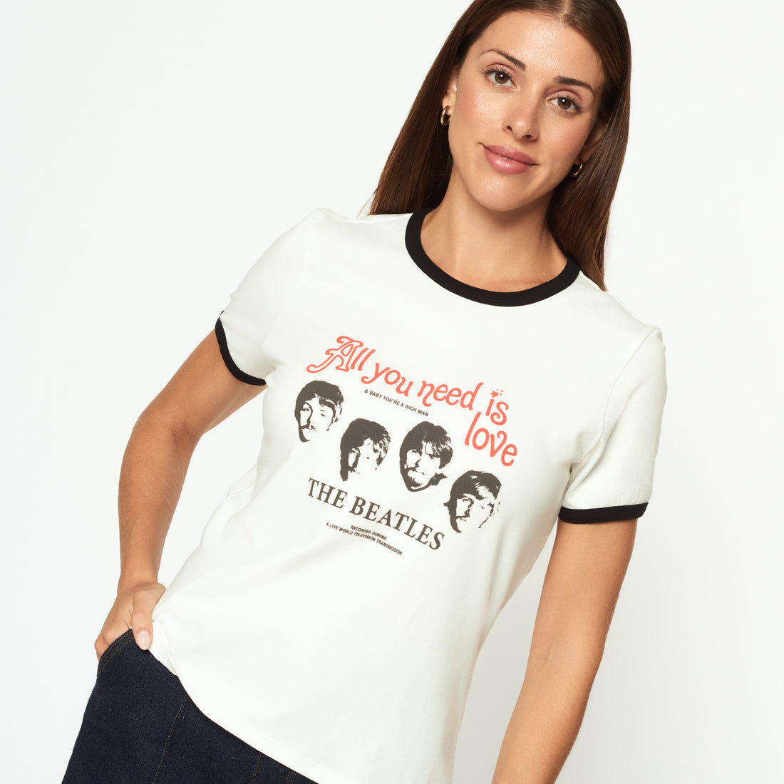 Polo Beatles Love Perla