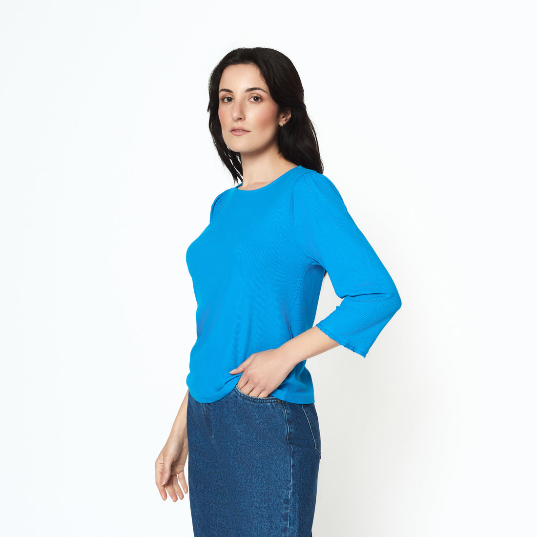Polo Fidela Azul 1