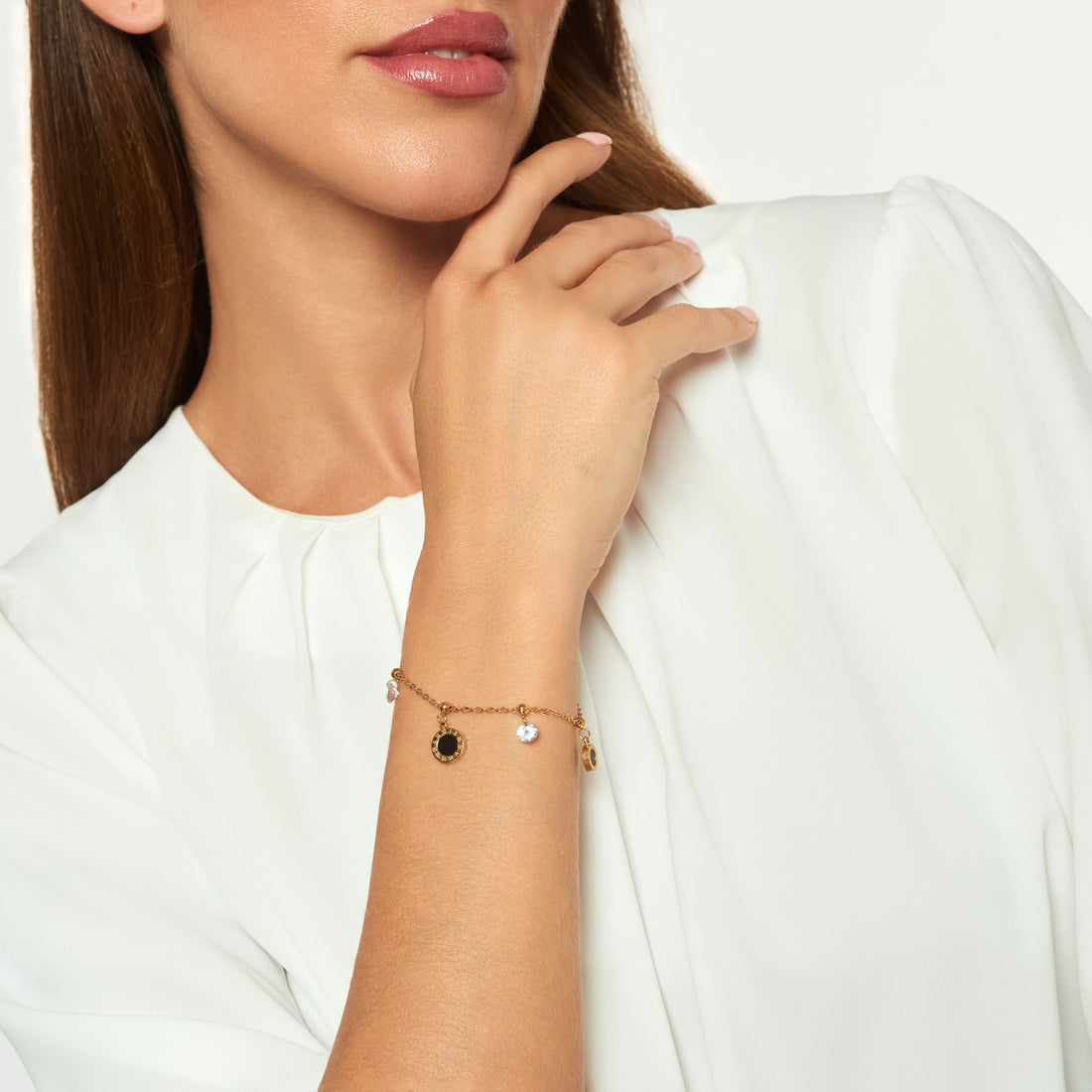 Pulsera Maria Dorado