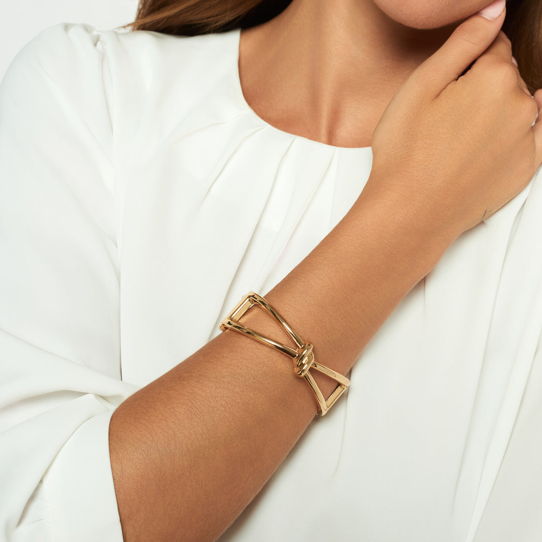 Pulsera Mercedes Dorado