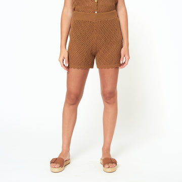 Hilo Short Lorena Marron