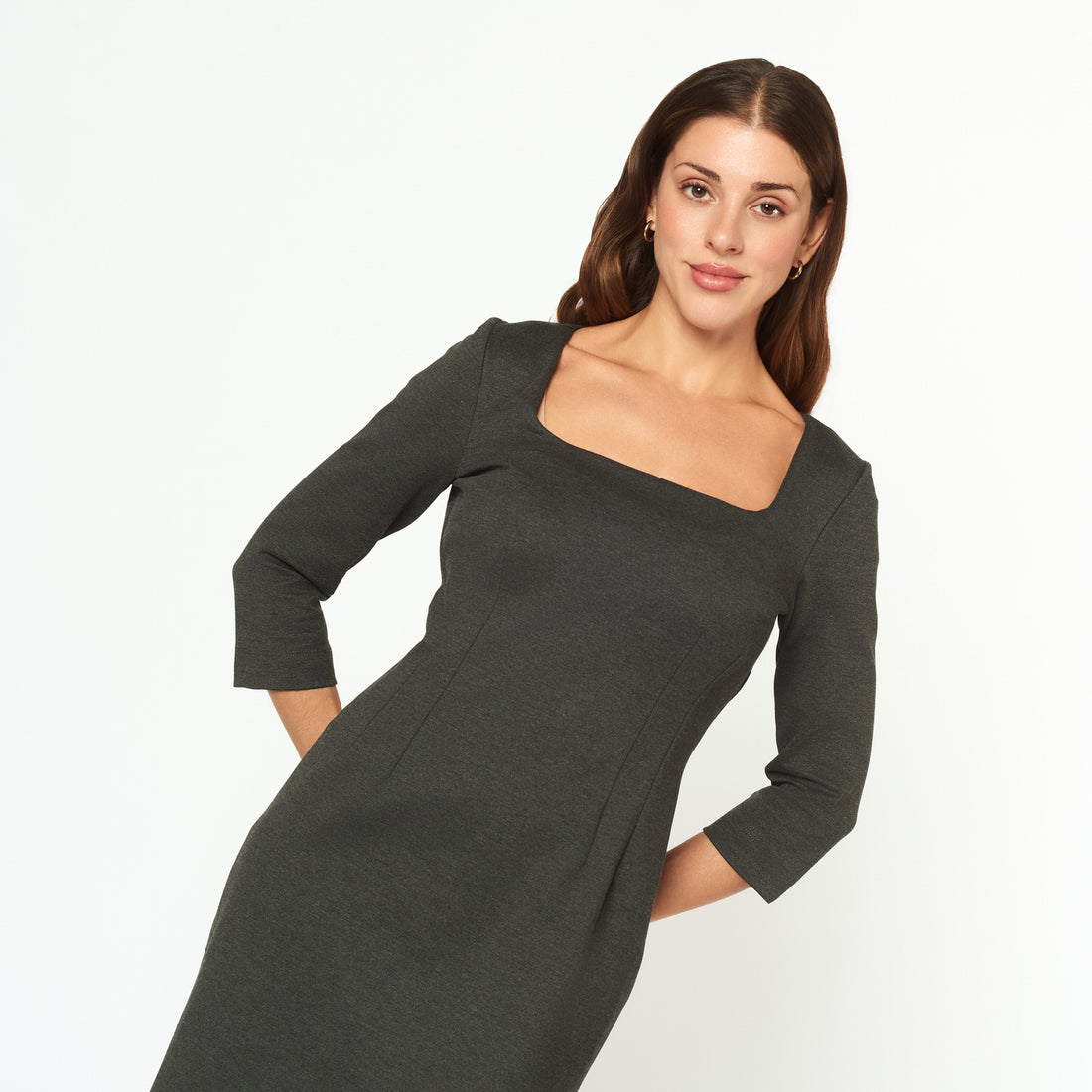 Vestido Argelia Gris