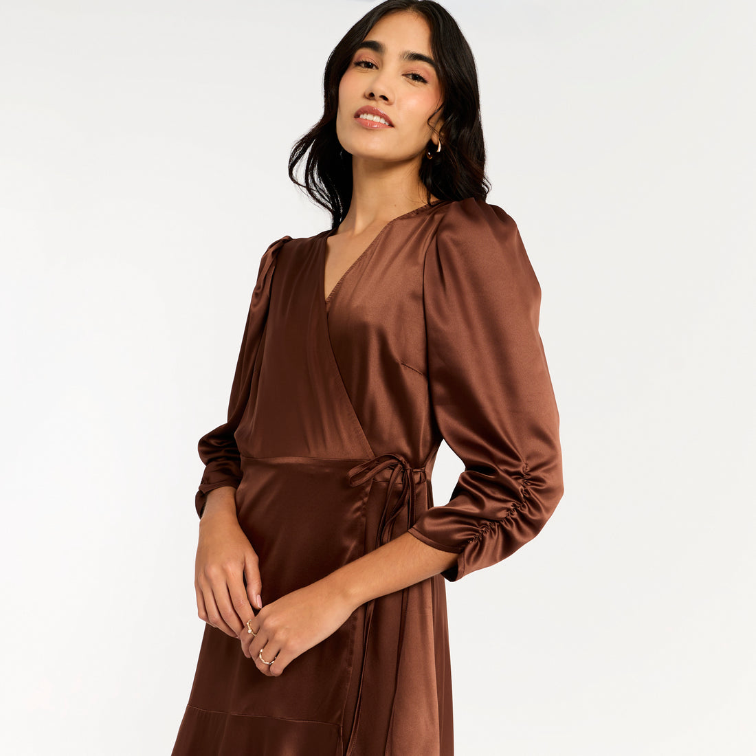 Vestido Aura Marron