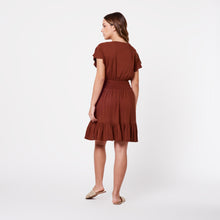 Cargar imagen en el visor de la galería, Vestido Delfina Marron
