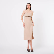 Cargar imagen en el visor de la galería, Vestido Fran Beige
