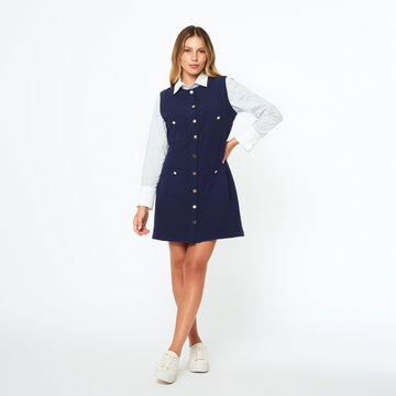 Vestido Jailene Azul
