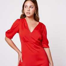 Cargar imagen en el visor de la galería, Vestido Kaela Rojo
