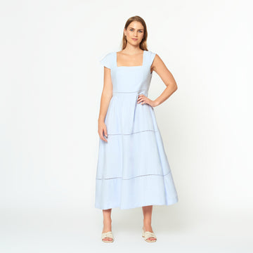 Vestido Rabat Celeste