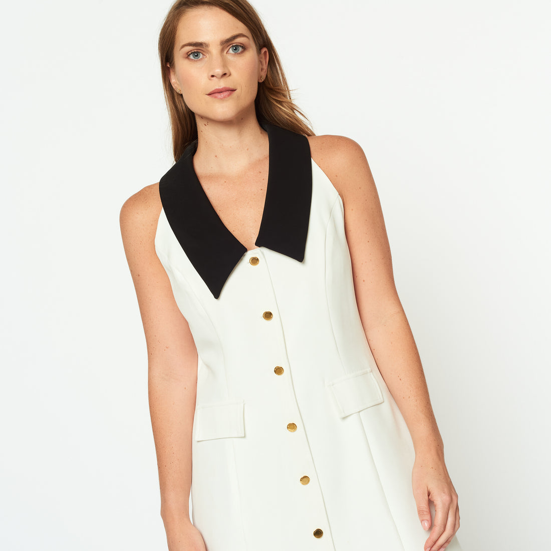 Vestido Rosario Hueso